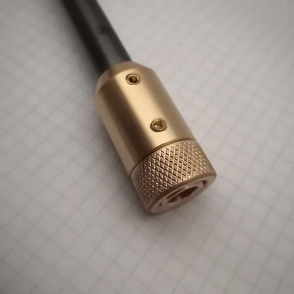 Crosman 2240 silencer adapter 1/2x20 TPI brass