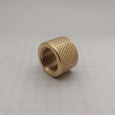 1/2x20 TPI brass thread protector