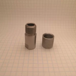 GSG PRO 911 22lr & SIG SAUER 911 22lr silencer adapter with thread protector 1/2x20 TPI