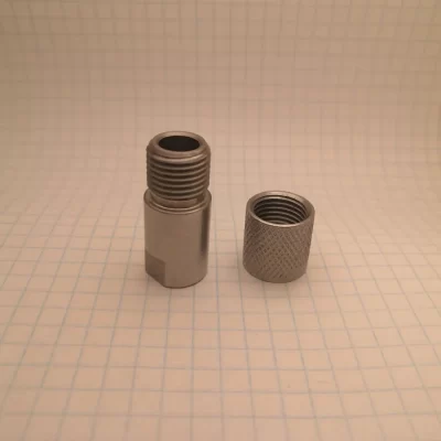 GSG PRO 911 22lr & SIG SAUER 911 22lr silencer adapter with thread protector 1/2x20 TPI